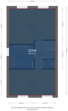 Floorplan - Liselott Linsenhoffstraat 29, 1361 CH Almere